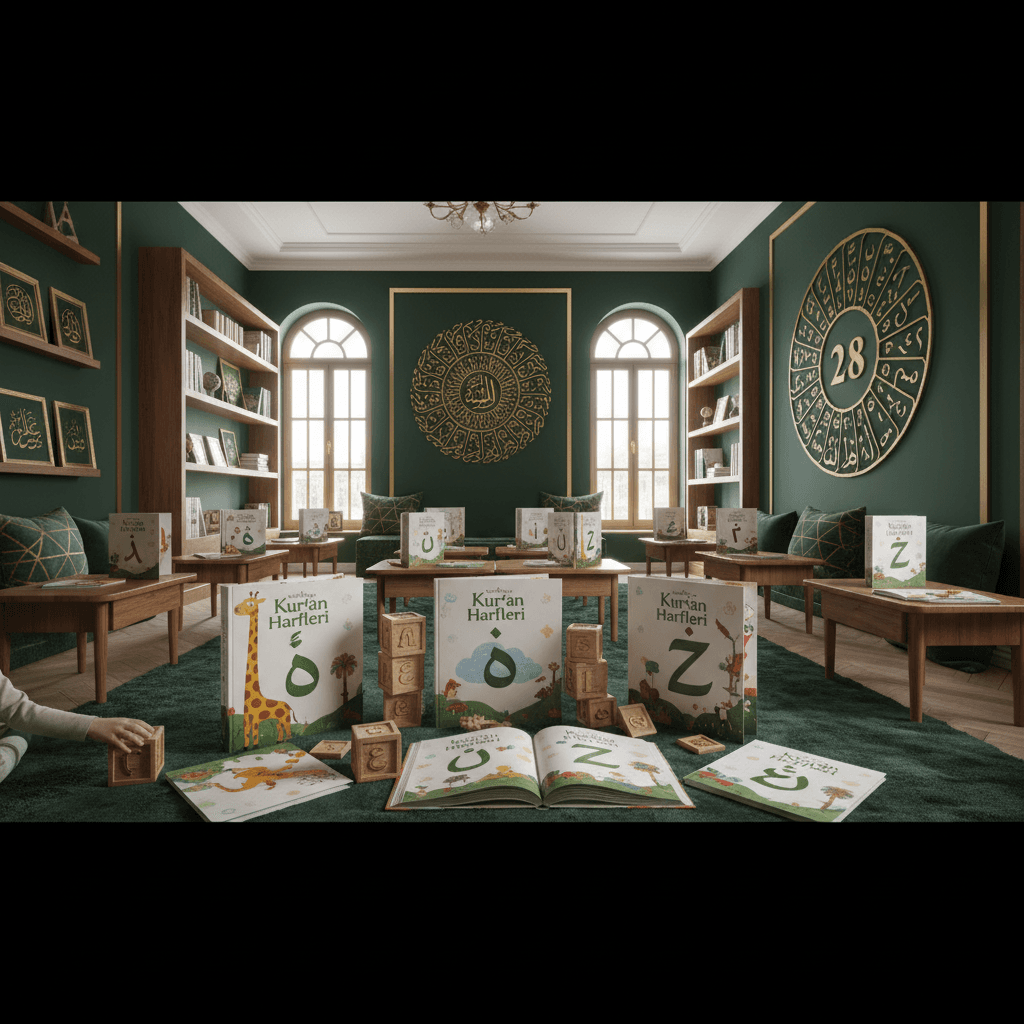 Kur'an Harfleri: Elif'ten Ze'ye Eğlenceli Alfabe